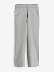 PixieGirl Petite Grey Check Stretch Straight Leg Trousers - Image 4 of 5