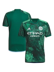 adidas Green New York City FC Third Shirt 2023 - Image 1 of 3