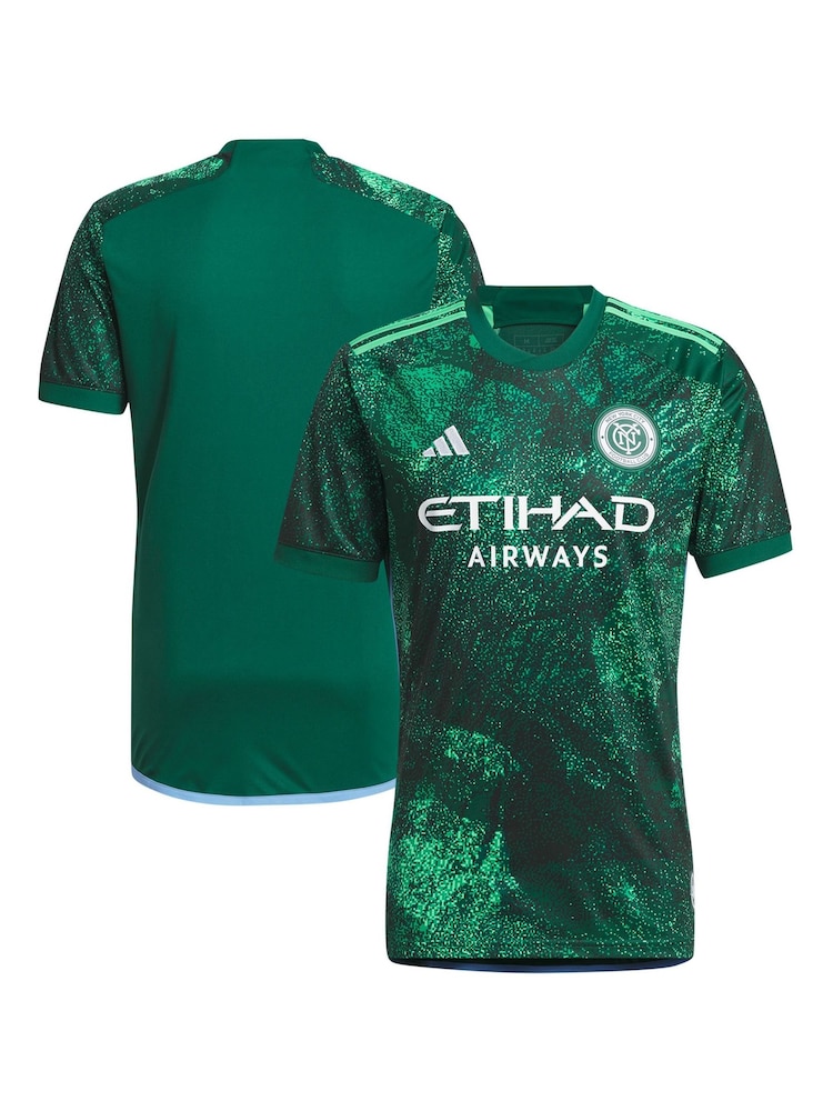 adidas Green New York City FC Third Shirt 2023 - Image 1 of 3