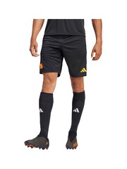 adidas Black AS Roma Training Shorts - Image 1 of 2