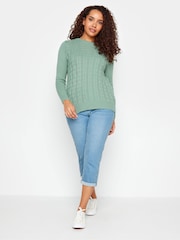 M&Co All-Over Front Cable Jumper - Bild 2 von 5