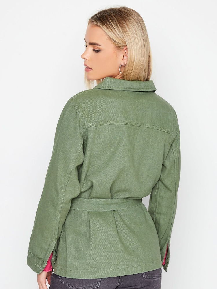 PixieGirl Petite Utility Belted 100% Cotton Jacket - Bild 2 von 4