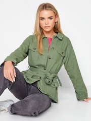 PixieGirl Petite Utility Belted 100% Cotton Jacket - Bild 4 von 4