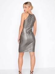 PixieGirl Petite Silver Ring Cut-Out Mini Dress - Image 2 of 4