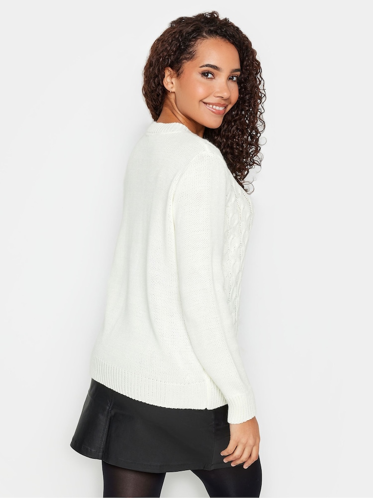 M&Co All Over Front Cable Jumper - Bild 2 von 5 M&Co All Over Front Cable Jumper - Bild 2 von 5