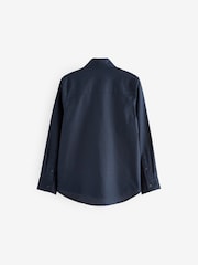 Navy Single Oxford Shirt (3-16yrs) - Image 2 of 3