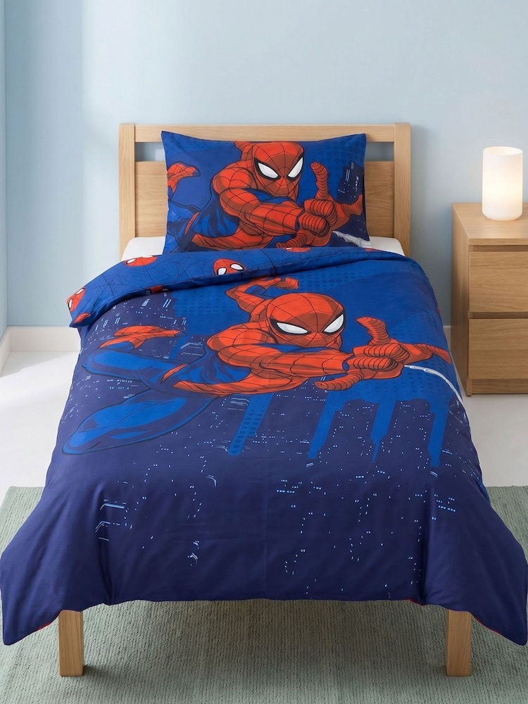 Vanilla Underground Dark Blue Single Duvet Set - Image 1 of 5 Vanilla Underground Dark Blue Single Duvet Set - Image 1 of 5