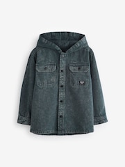 Vintage 100% Cotton Denim Overshirt (3-16yrs) - Image 4 of 7