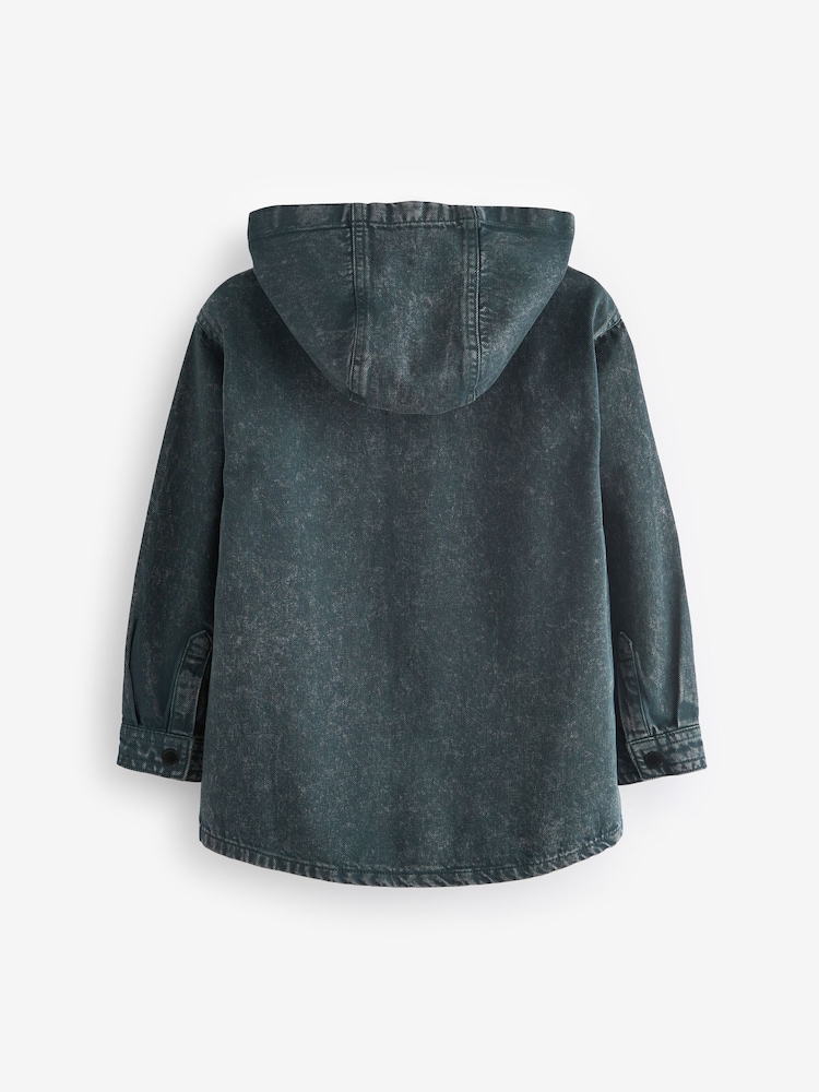 Vintage 100% Cotton Denim Overshirt (3-16yrs) - Image 5 of 7