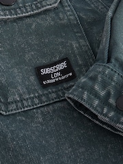 Vintage 100% Cotton Denim Overshirt (3-16yrs) - Image 6 of 7