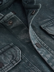 Vintage 100% Cotton Denim Overshirt (3-16yrs) - Image 7 of 7