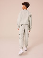 Putty Grey Nylon Overshirt (3-16yrs) - Image 2 of 6