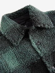 Green Check Borg Shacket (3-16yrs) - Image 5 of 6