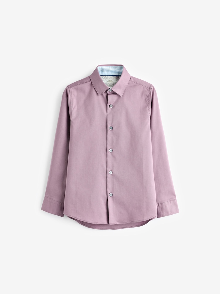 Pink - Hemd mit elegantem Besatz (3–16 Jahre) - Bild 1 von 4