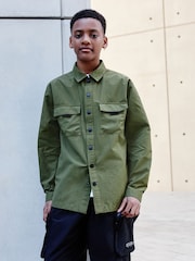 Green Nylon Overshirt (3-16yrs) - Image 2 of 4