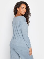 M&Co Blue Loungewear Top - Image 3 of 4