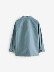 Blue Nylon Overshirt (3-16yrs) - Image 2 of 3