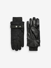 Jones Bootmaker Mens Quilted Waterproof Gloves - Image 1 of 4