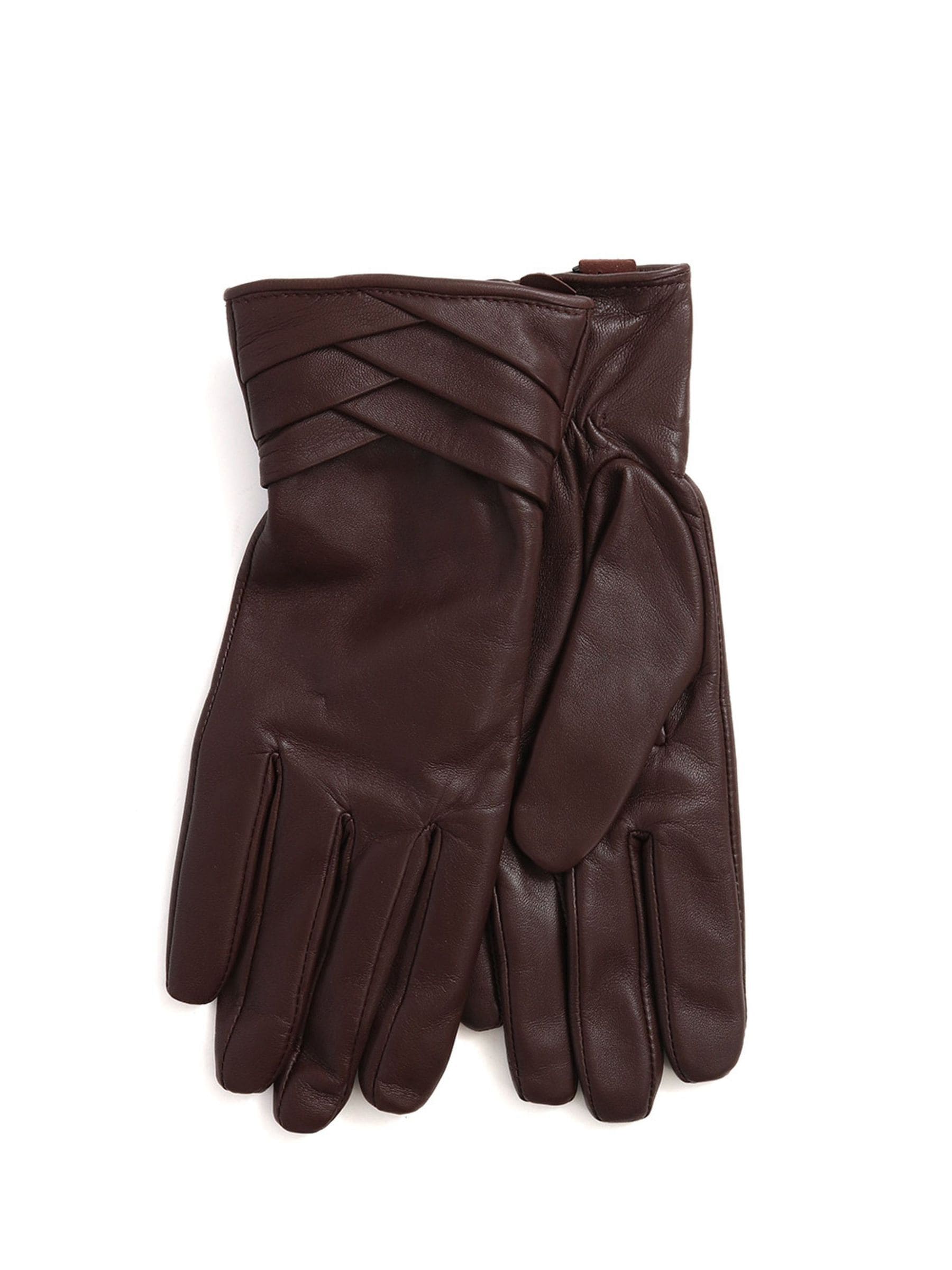 小物 FUTURE ARCHIVE / Leather Glove Buy Jones Bootmaker Brown Woven Detail Leather Gloves from Next