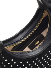 Radley London Clarence Road - Crystal Small Ziptop Black Grab Bag - Image 4 of 4