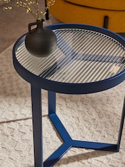 MADE.COM Blue Aula Side Table - Image 2 of 5