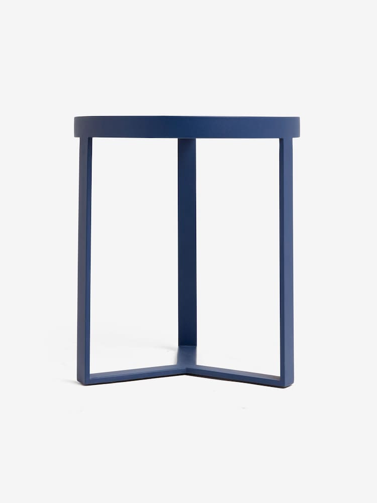 MADE.COM Blue Aula Side Table - Image 5 of 5