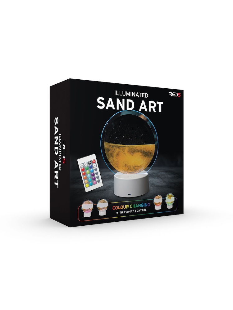 MenKind White RED5 Light Up Sand Art - Image 5 of 5