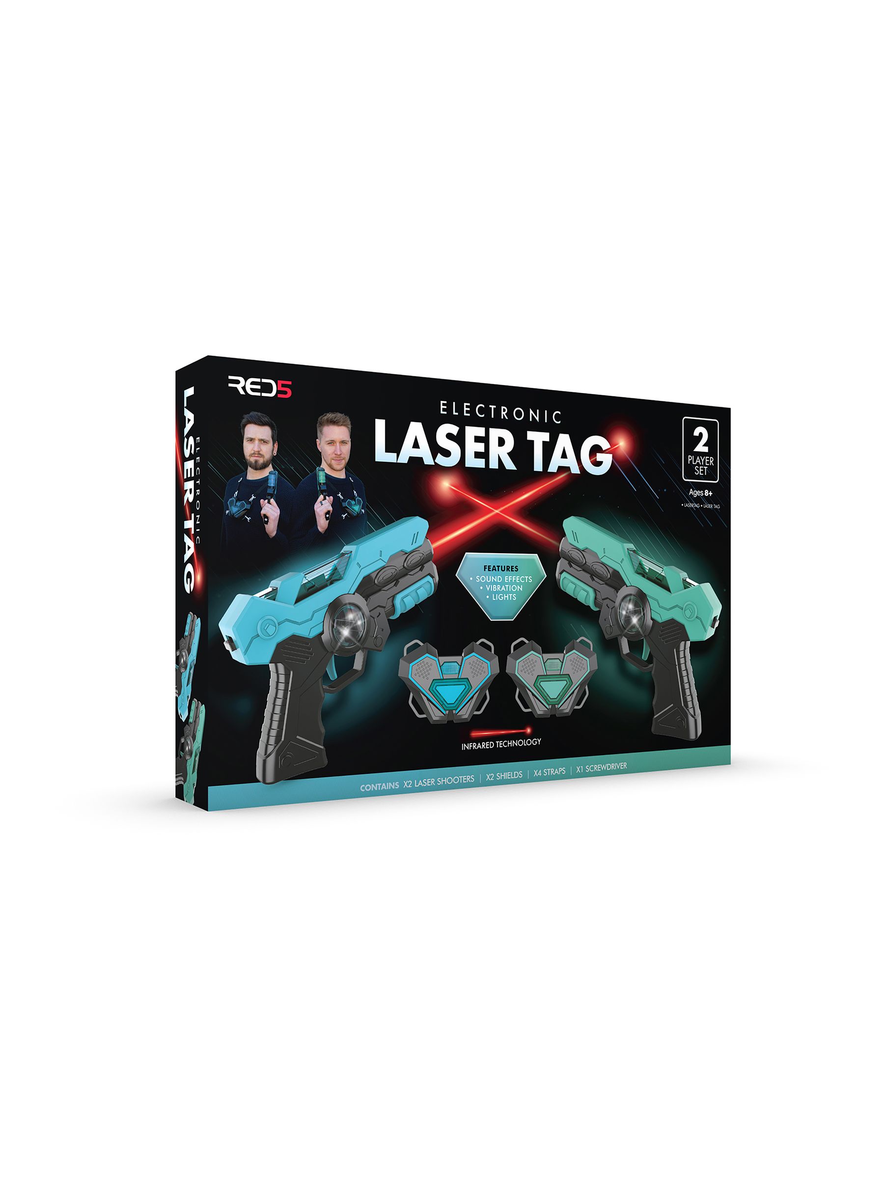 Buy MenKind Black RED5 2 Player Laser Game from the Next UK online shop