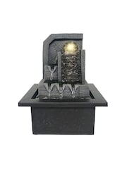 MenKind Grey Indoor Illuminated Water Fountain - Image 2 of 4