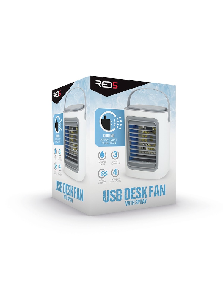 MenKind Green RED 5 Air Cooler Desk Mister Fan - Image 5 of 5