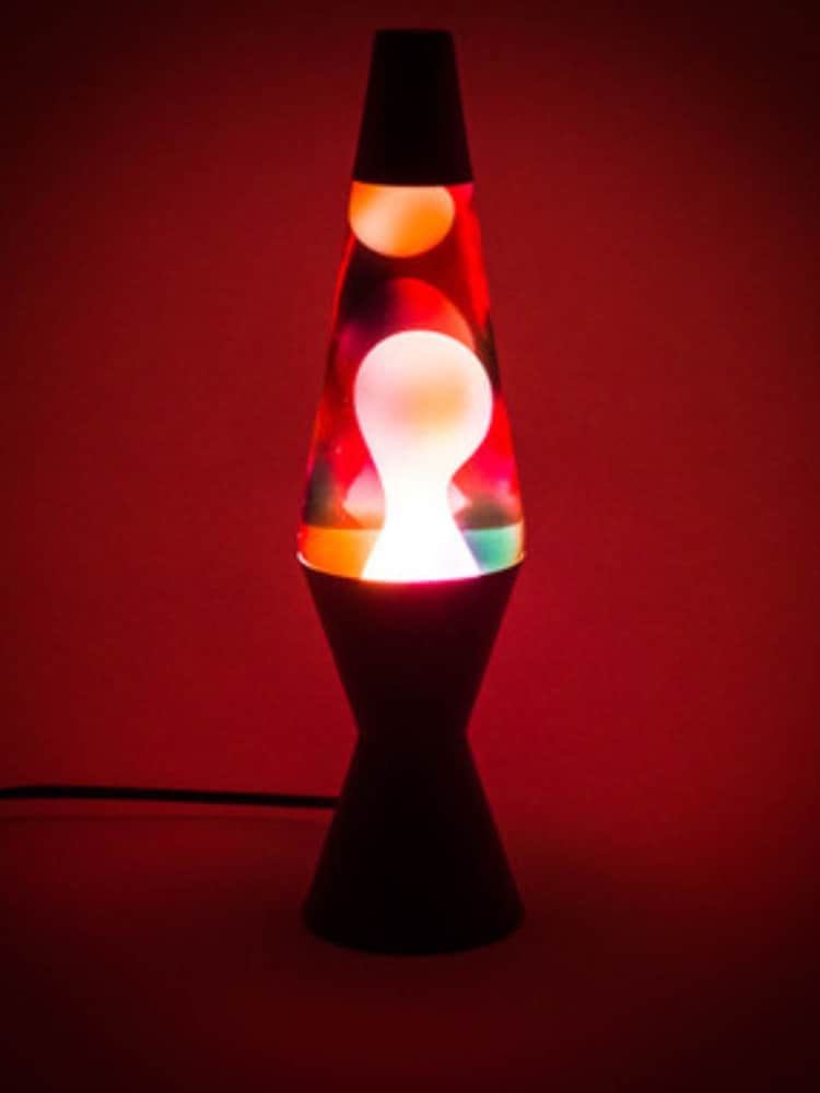 MenKind Black Graffiti Lava Lamp - Image 1 of 4 MenKind Black Graffiti Lava Lamp - Image 1 of 4
