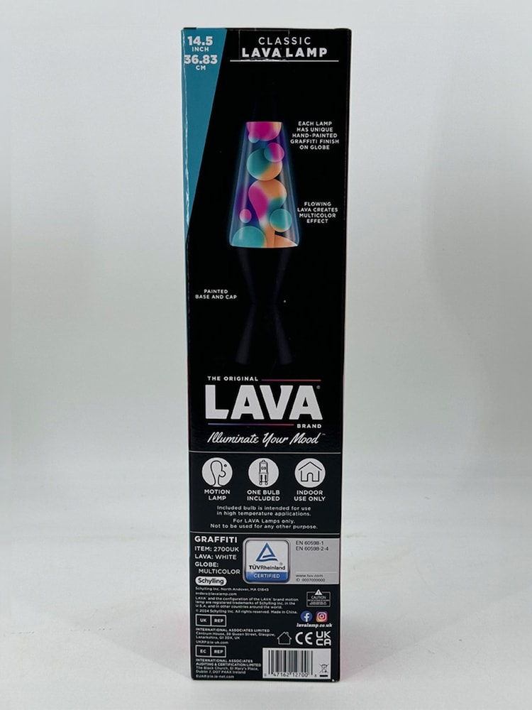 MenKind Black Graffiti Lava Lamp - Image 4 of 4