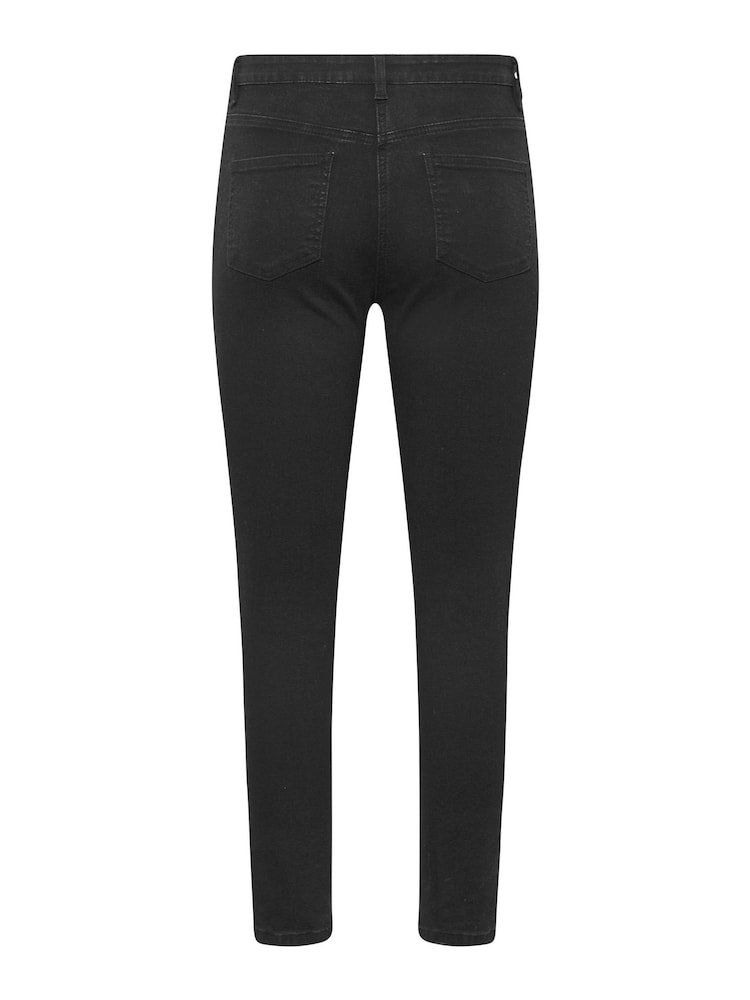 PixieGirl Petite Black Stretch Skinny Studded AVA Jeans - Image 5 of 5