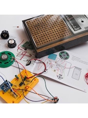 MenKind Brown Eight Build Your Own Retro Radio - Image 2 of 4