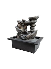 MenKind Tan Brown Large Cascading Rocks Fountain - Image 2 of 3