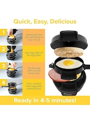 MenKind Black Drew Cole Breakfast Sandwich Maker - Image 6 of 7