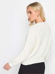 PixieGirl Petite Cream Cable Jumper - Image 2 of 4