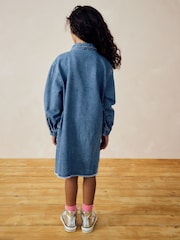 Blue Denim Shirt Dress (3-16yrs) - Image 2 of 6