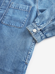 Blue Denim Shirt Dress (3-16yrs) - Image 6 of 6