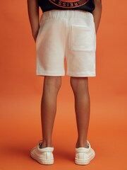 Reiss x McLaren F1 Team White 9-13 yrs McLaren F1 Cotton Drawstring Shorts - Image 5 of 7