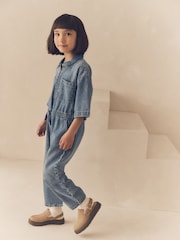 Blue Denim Boilersuit (3-16yrs) - Image 1 of 7