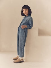 Blue Denim Boilersuit (3-16yrs) - Image 2 of 7