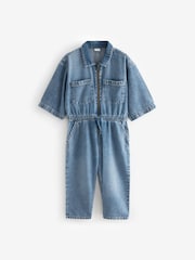 Blue Denim Boilersuit (3-16yrs) - Image 5 of 7