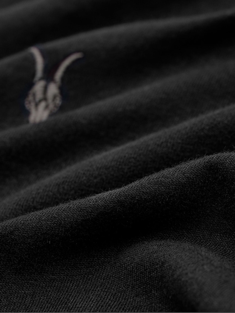 AllSaints Black Brace Crew T-Shirts 3 Pack - Image 7 of 7