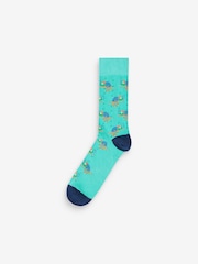 Bright Fun Pattern Socks 8 Pack - Image 2 of 10