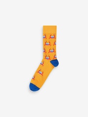 Bright Fun Pattern Socks 8 Pack - Image 6 of 10