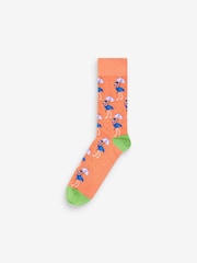 Bright Fun Pattern Socks 8 Pack - Image 9 of 10