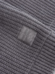 Charcoal Grey Utility Knitted Quarter Zip Jumper (3-16yrs) - Image 8 of 9
