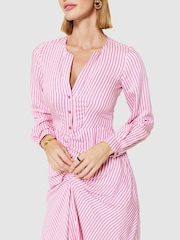Closet London Pink Pencil Shirt Dress - Image 5 of 5