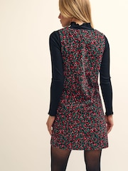 Nobodys Child Piper Cord Pinny Black Dress - Image 2 of 4